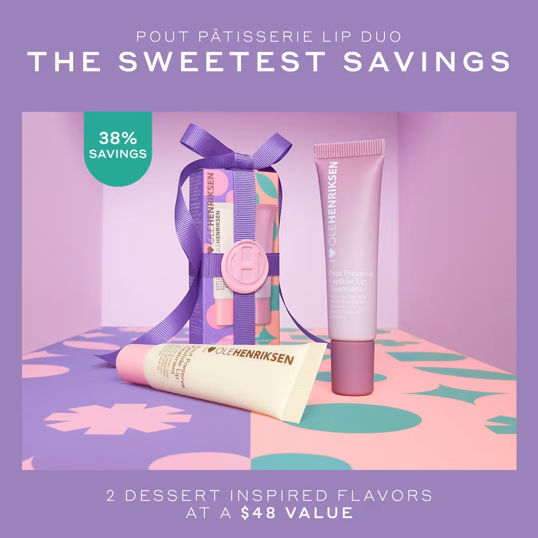 OLEHENRIKSEN  Peptide Pâtisserie Pout Preserve Lip Duo