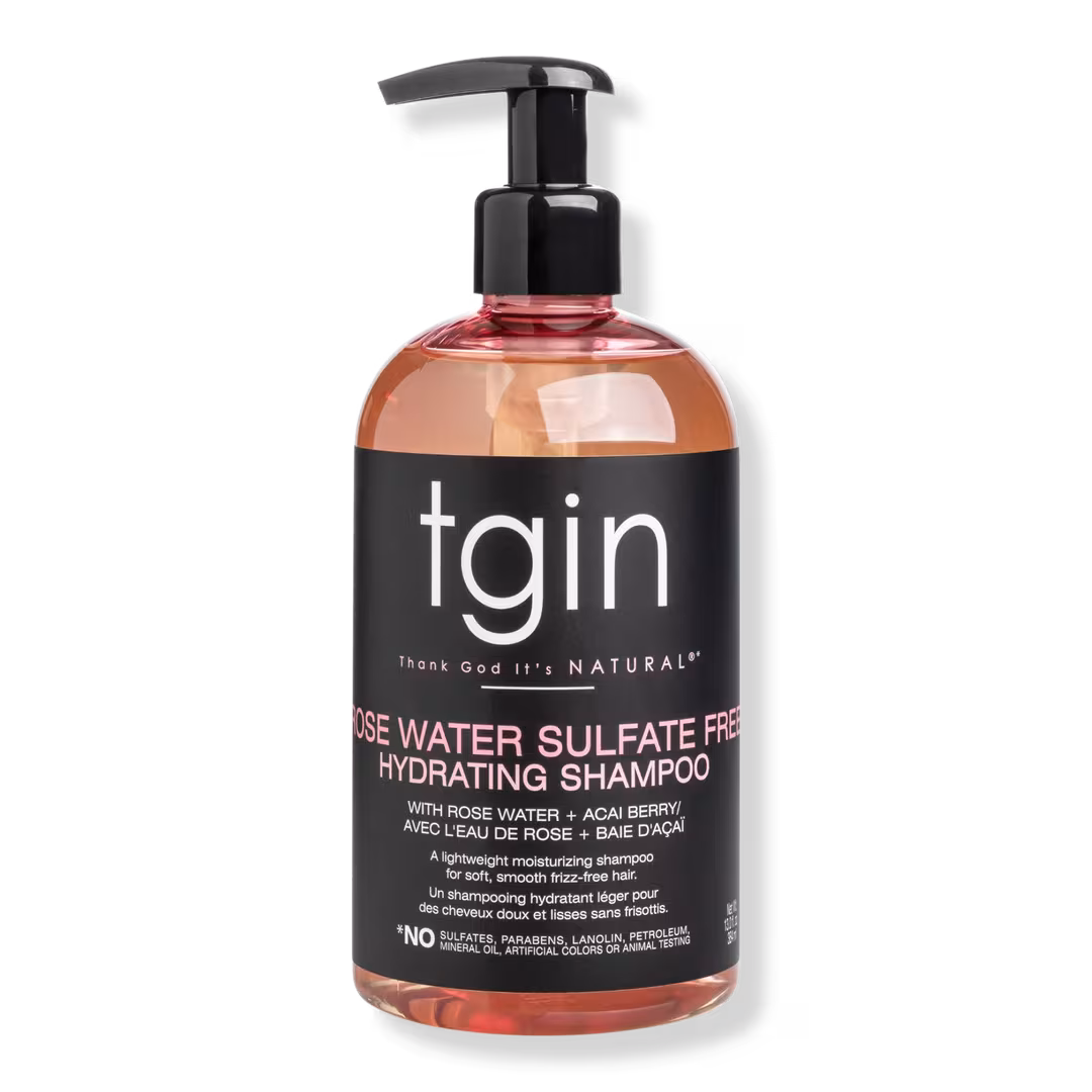 tgin  Rose Water Sulfate-Free Hydrating Shampoo