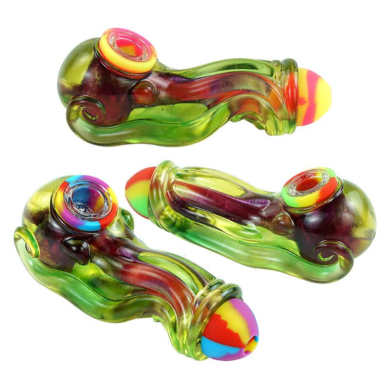 Creative Penis Resin Silicone Pipe