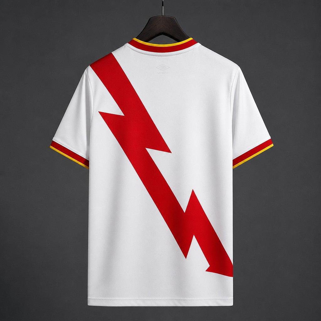 2026/2027 Rayo Vallecano Home Football Shirt (Fan version)