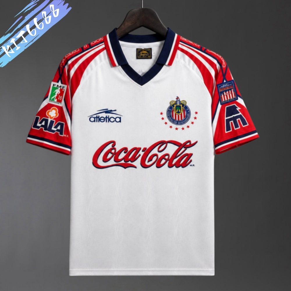 1998/1999 Club Chivas Away Retro Football Shirt (Fans version)