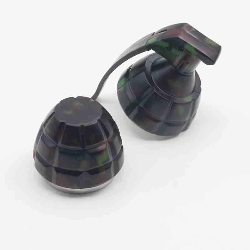 Metal Grenade Herb Grinder 2 Layer