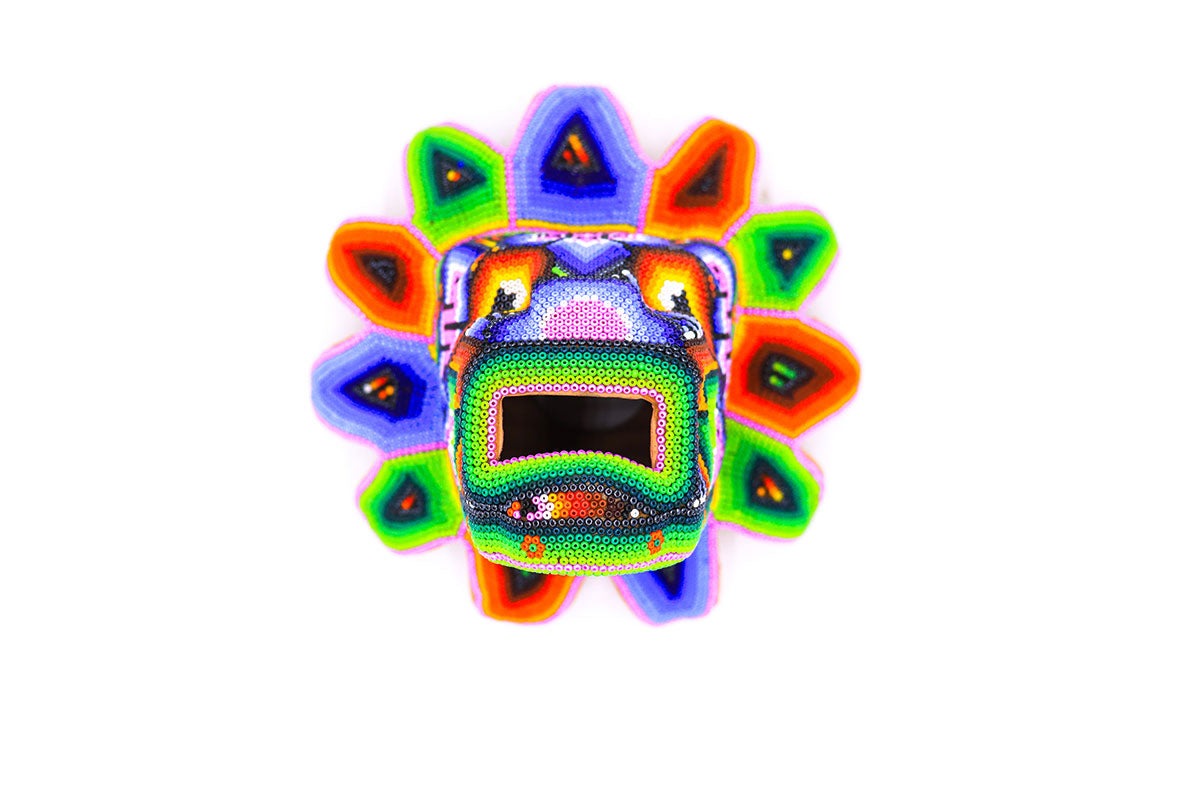 Quetzalcóatl - Obra de Arte Huichol