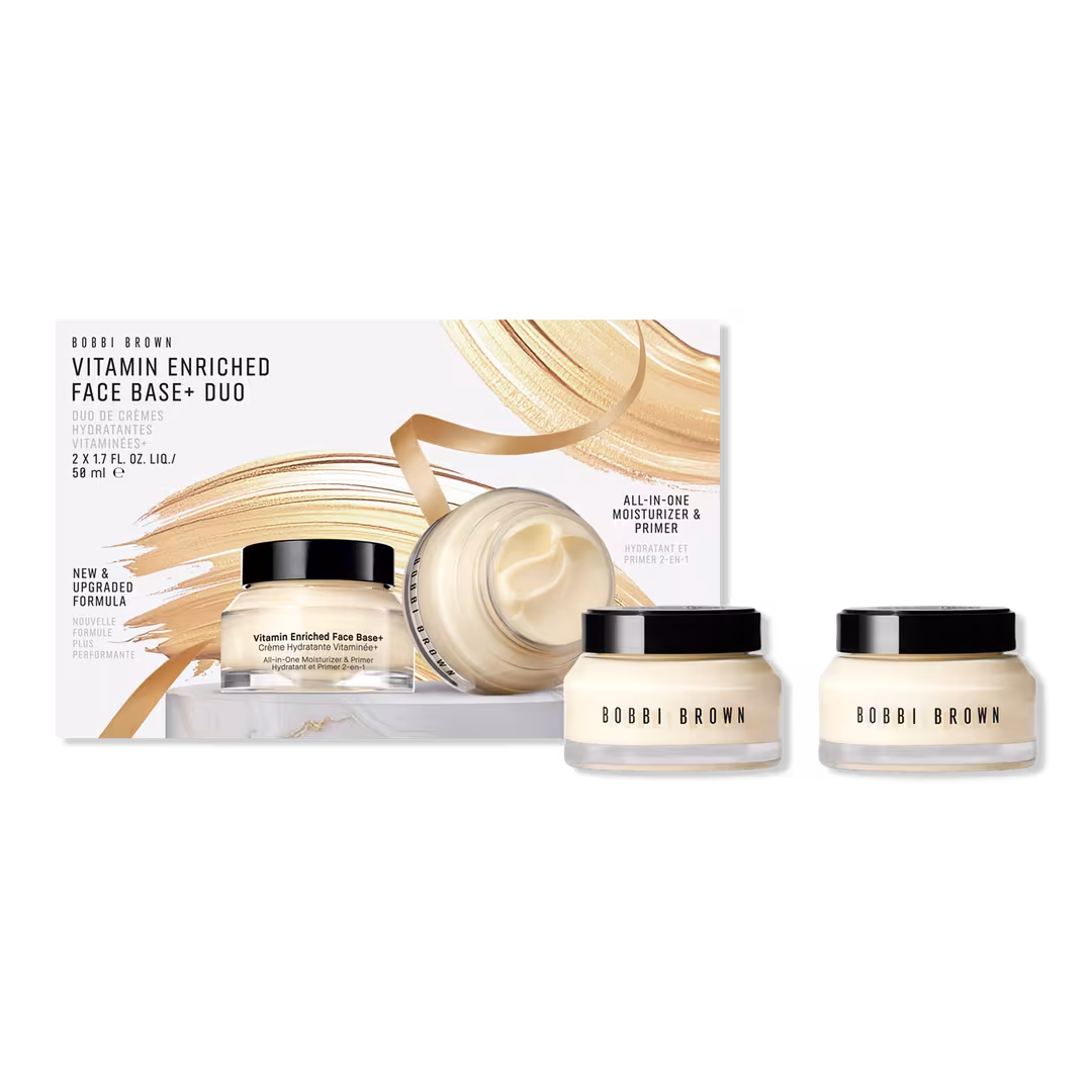 BOBBI BROWN  Vitamin Enriched Face Base+ Moisturizer & Primer Gift Set Duo