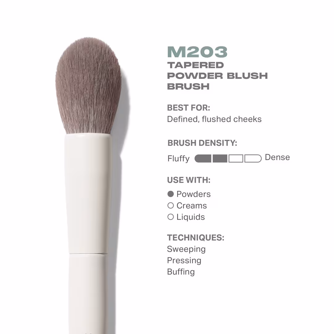 Morphe  M203 Tapered Powder Blush Brush