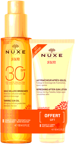Sun Set Sonnenöl Gesicht & Körper LSF30 + gratis After Sun Milch