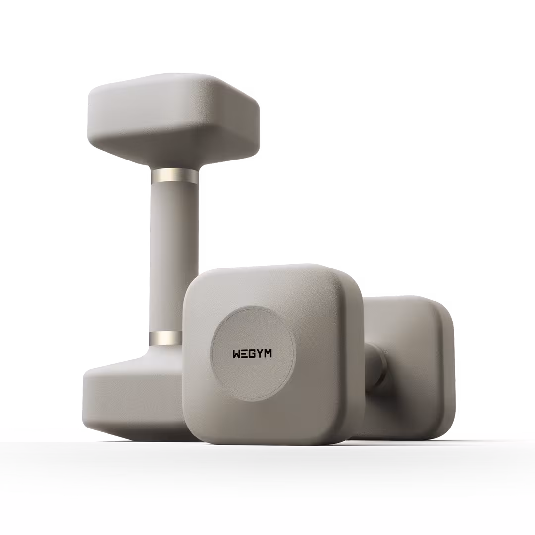 WeGym  ProGrip Dumbbells - Sandstone