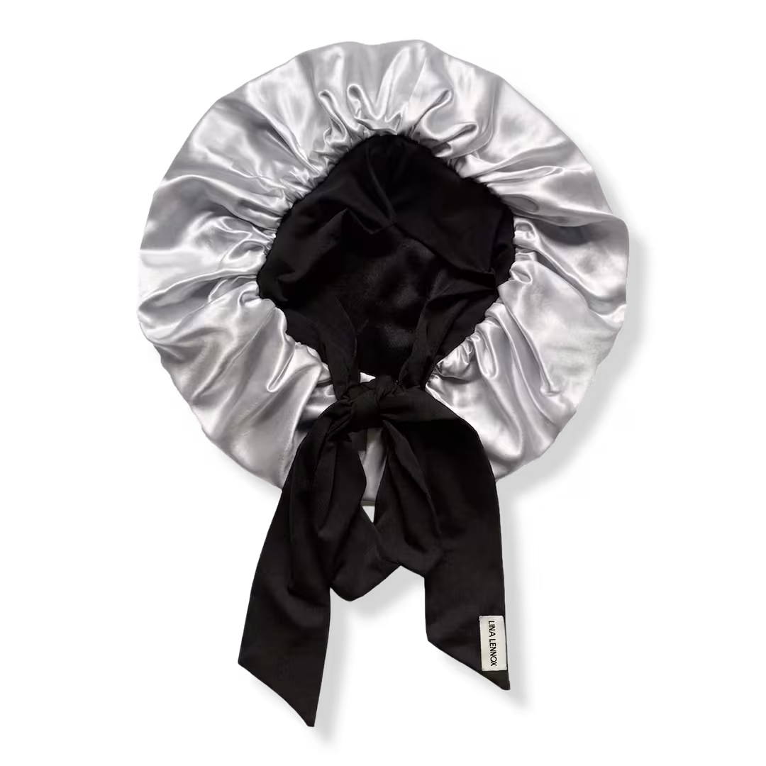 LINA LENNOX  Organic Silk XL Hair Bonnet