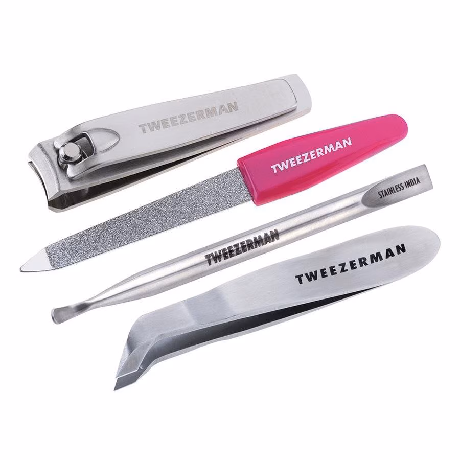 Mini Nail Rescue Set - Silver Pink