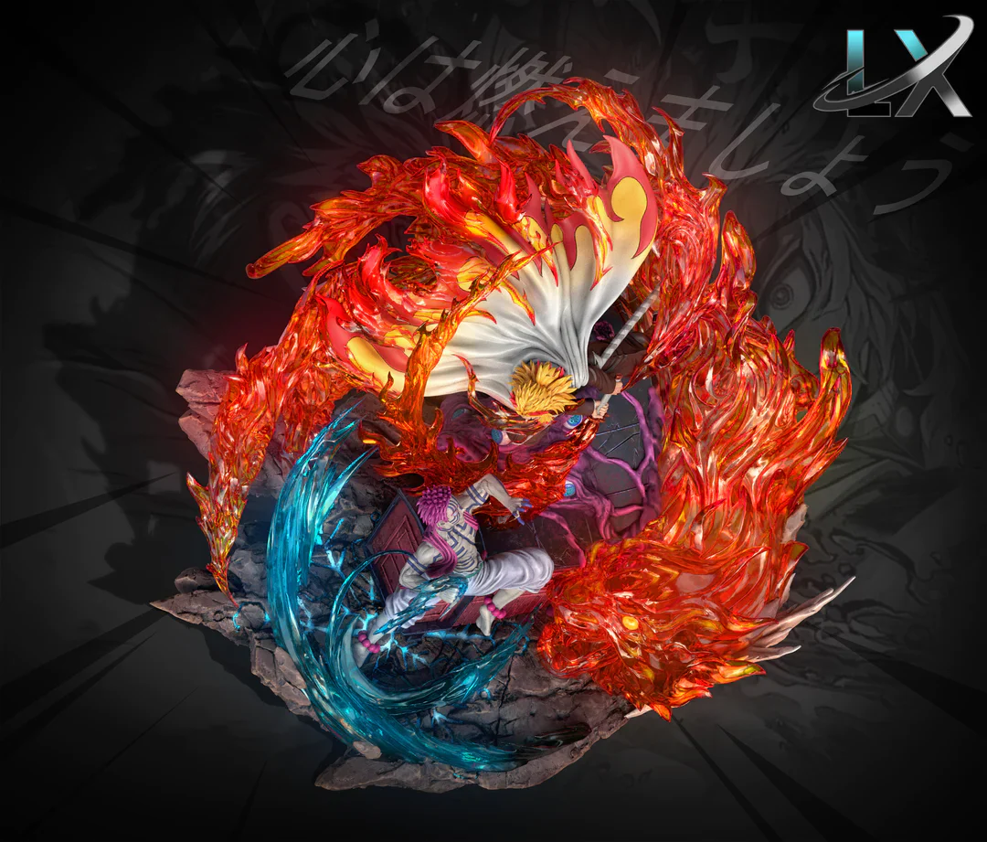 Demon Slayer - LX Studios Rengoku Kyoujurou vs Akaza