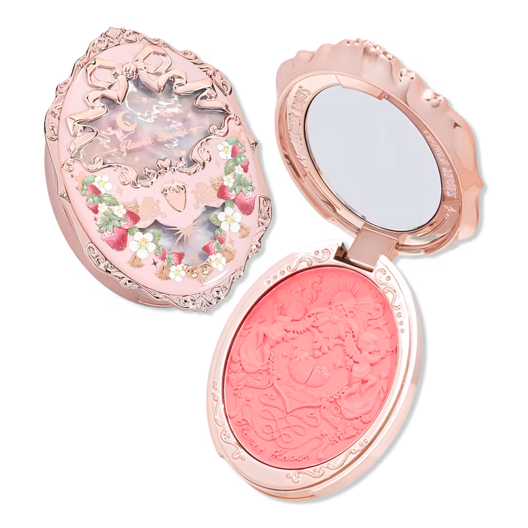 Flower Knows  Strawberry Rococo Series Embossed Blush