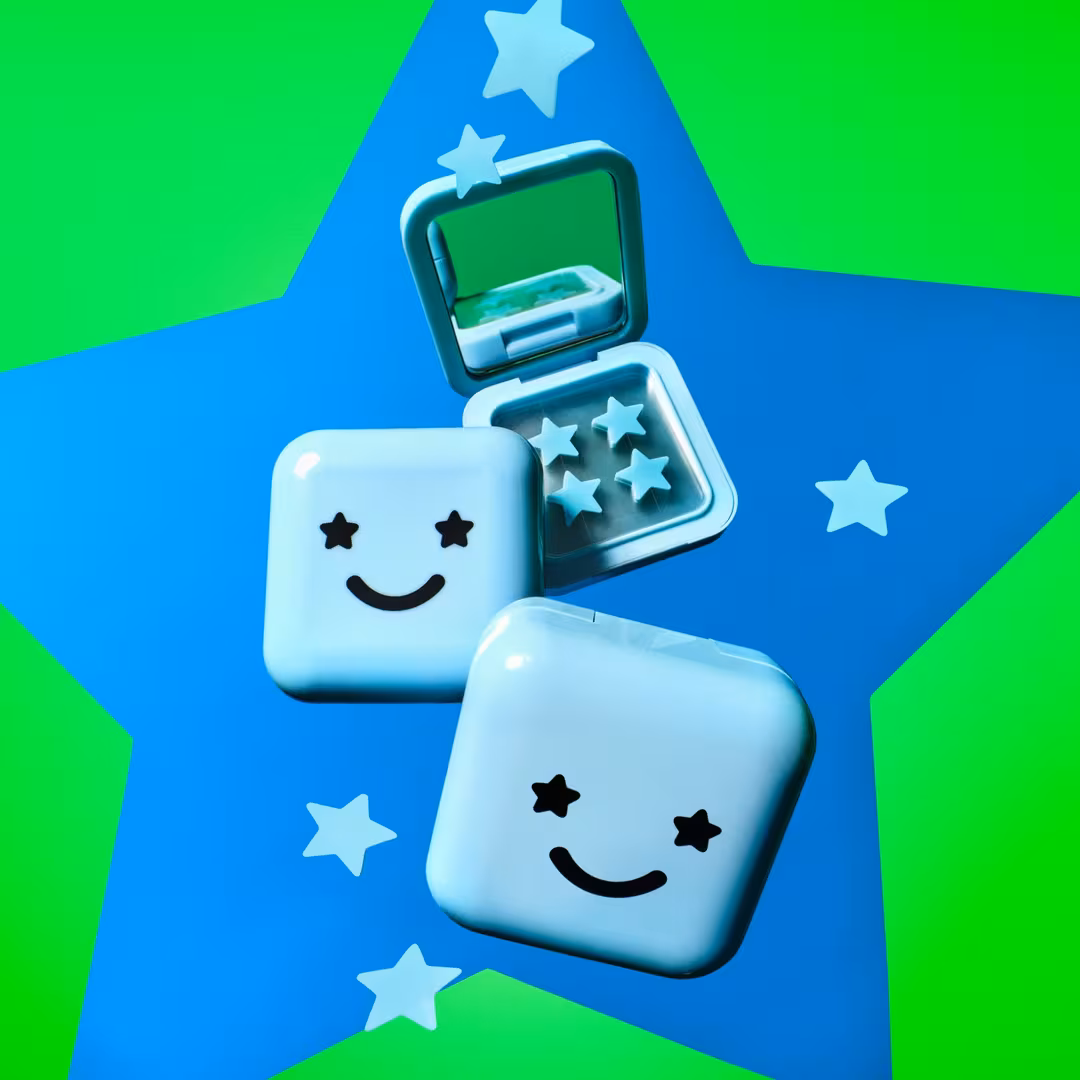 STARFACE  Hydro-Star Salicylic Acid Patches + Big Blue Compact
