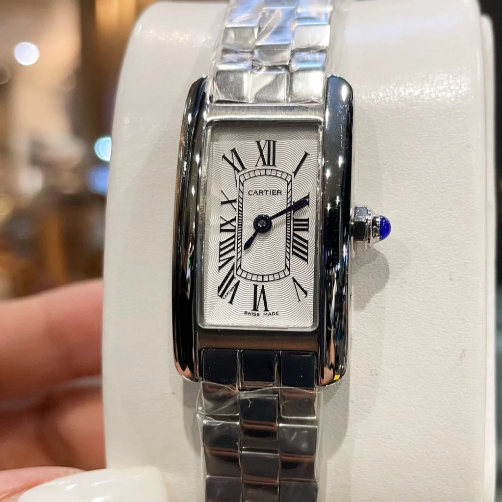 Cartier Watch Tank American 19mm Stainless Steel