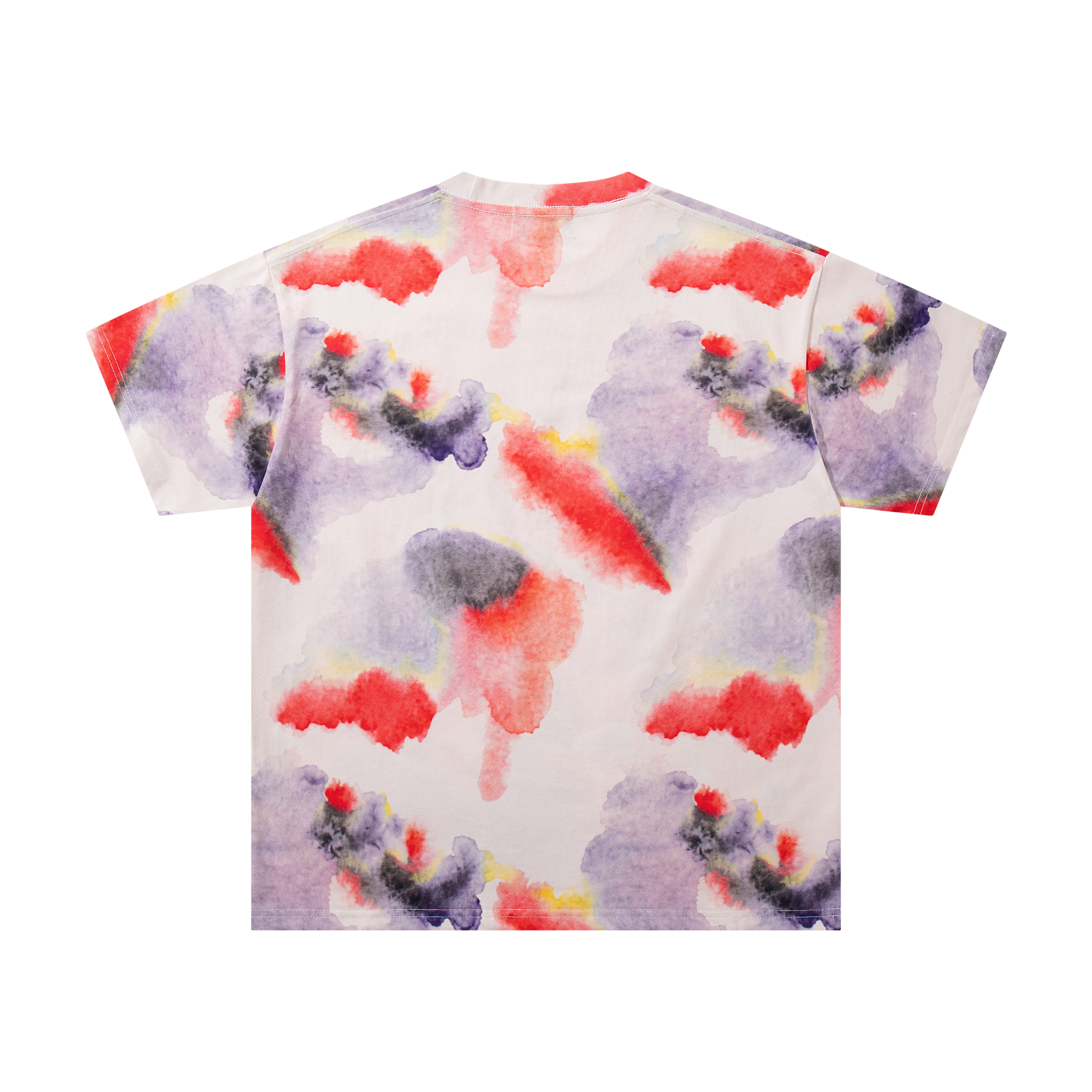 New high-street trendy heavy-duty diamond inlay cotton tee