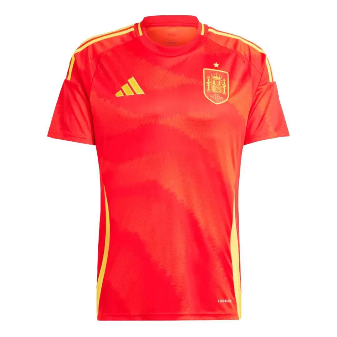 Spain Home Soccer Jersey Euro 2024