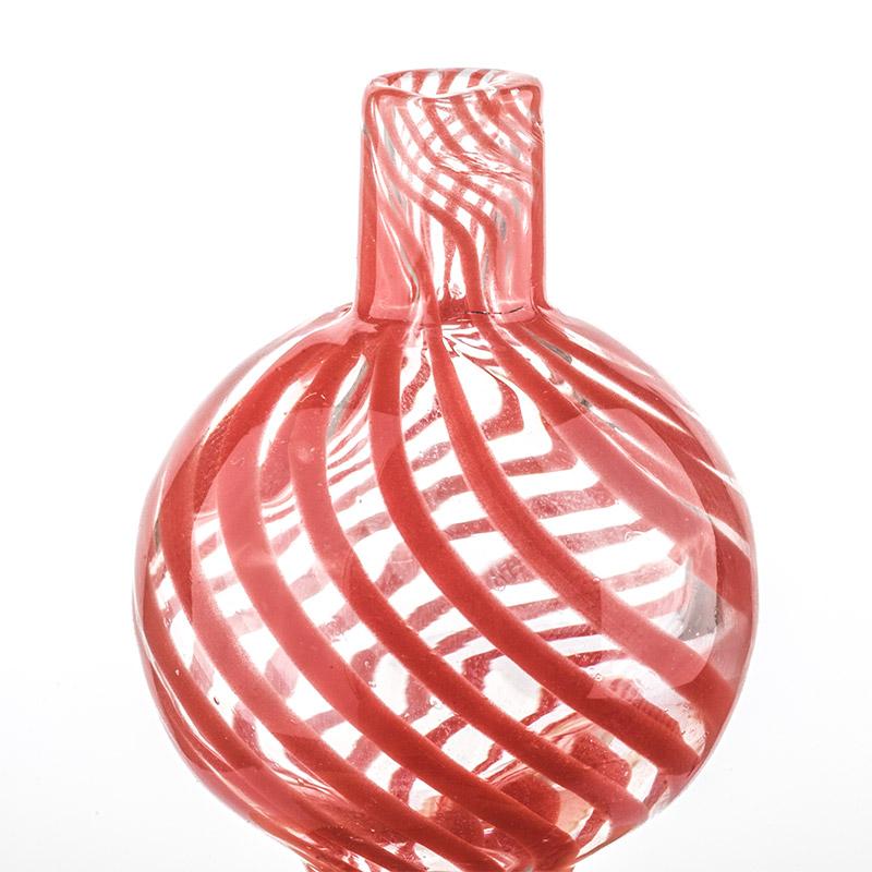 Spiral Glass Bubble Carb Cap (Random Color)
