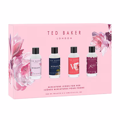 Ted Baker Miniature Icon For Her Eau de Toilette Spray Gift Set 4X15ML