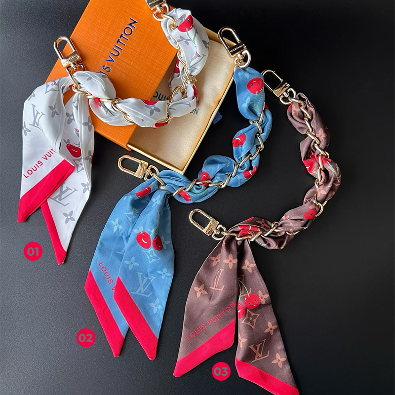 LV Scarf Bag Charm