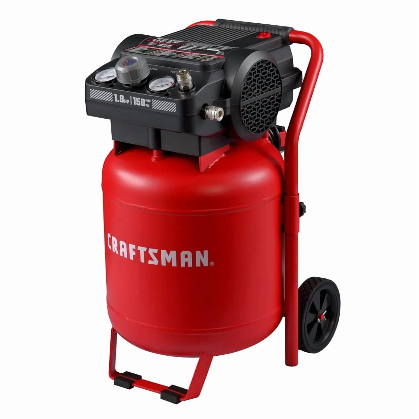 Craftsman 1000982 10 gal Vertical Portable 150 PSI Air Compressor Tank - 1.8 HP