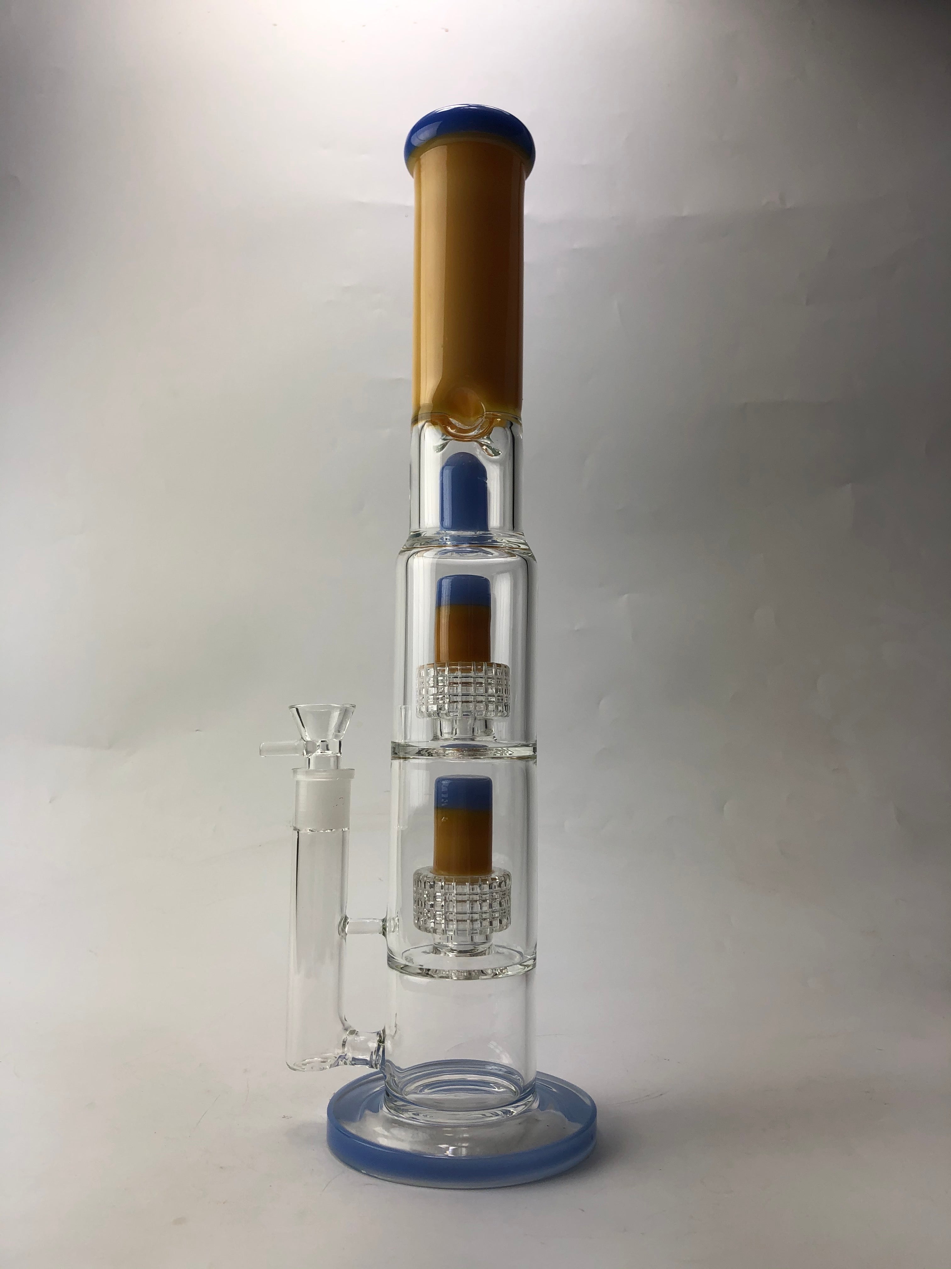 17 Double Matrix Perc Water Bong