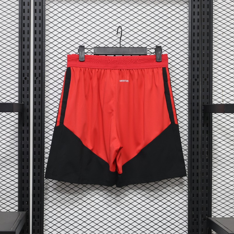 2026/2027 Manchester United Red Shorts Fans Version