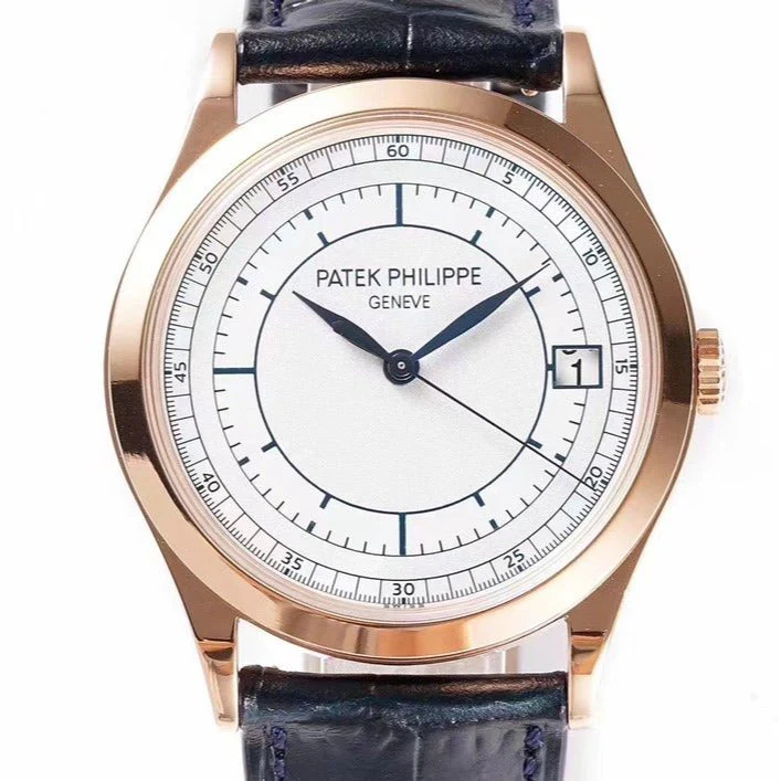 Patek Watch CALATRAVA 5296R-001 WHITE DIAL