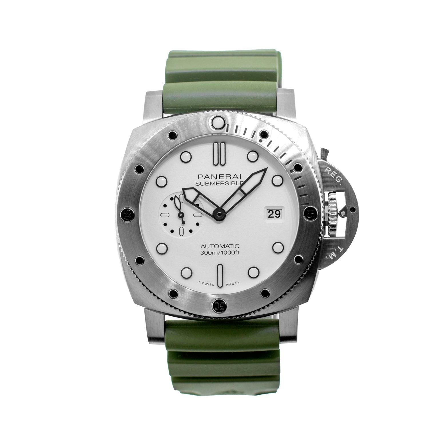 Panerai Submersible Quarantaquattro Bianco Steel White Index 44mm PAM01226