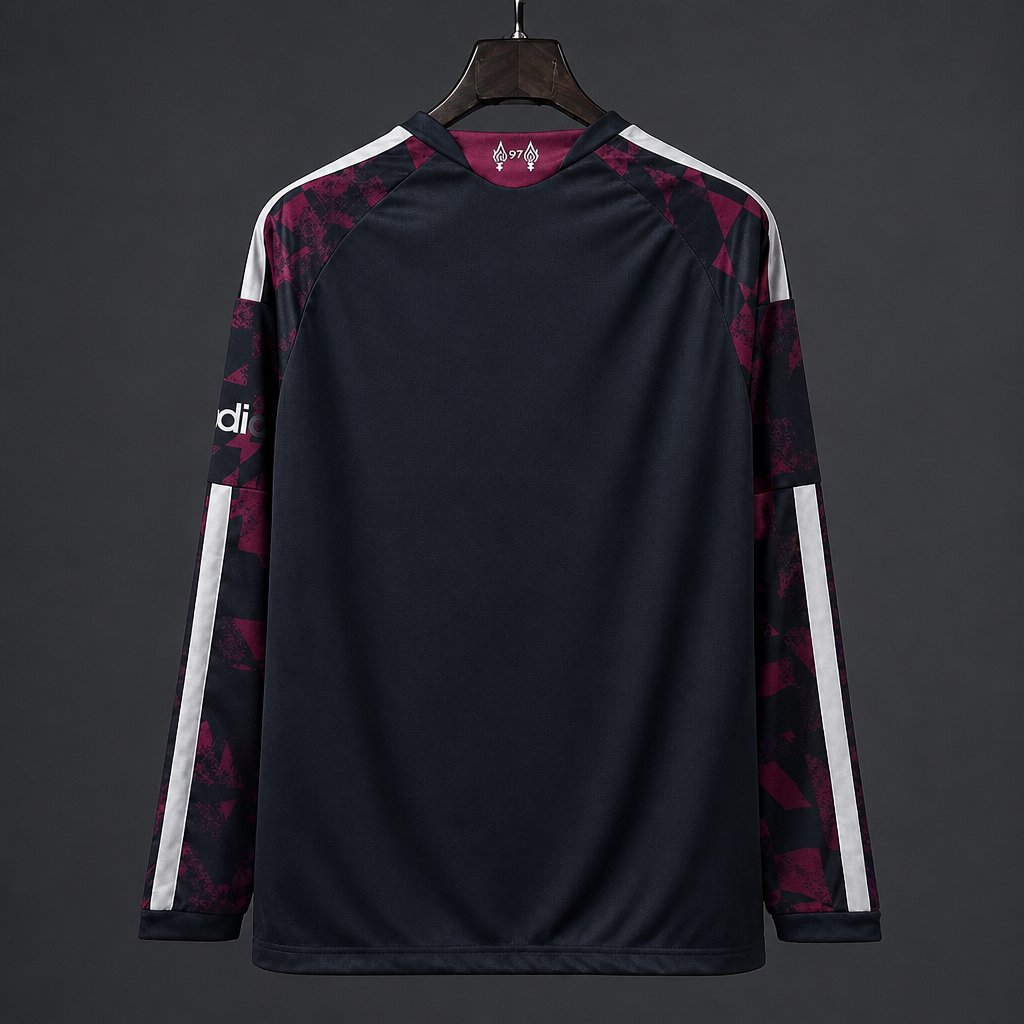 2026/2027 Liverpool Third Away Long Sleeve Football Shirt (Fans version)