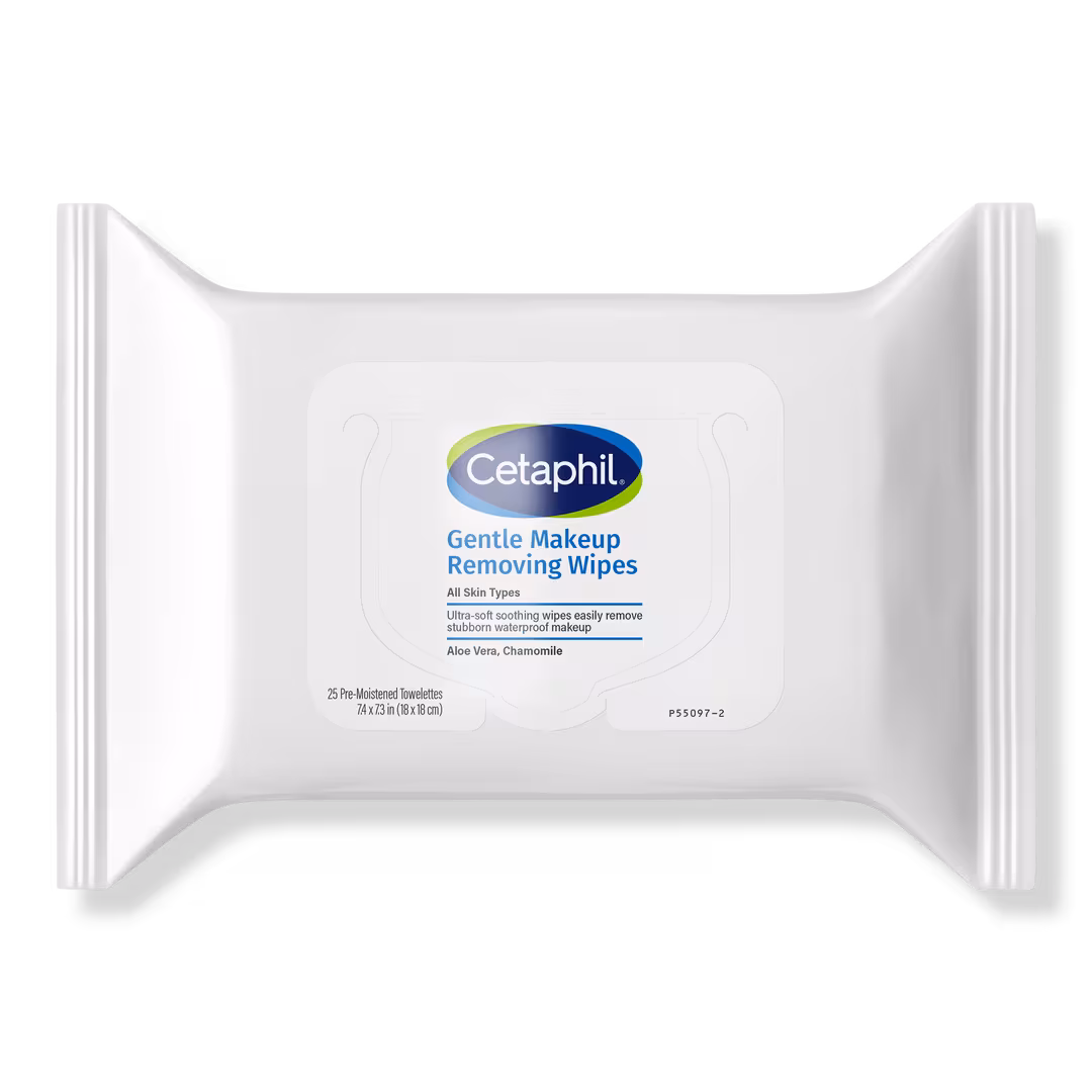 Cetaphil  Gentle Makeup Removing Wipes, Fragrance and Alcohol Free