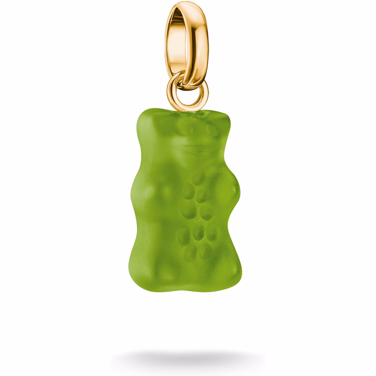 Charm 925er Silber, recycelt, Glas
