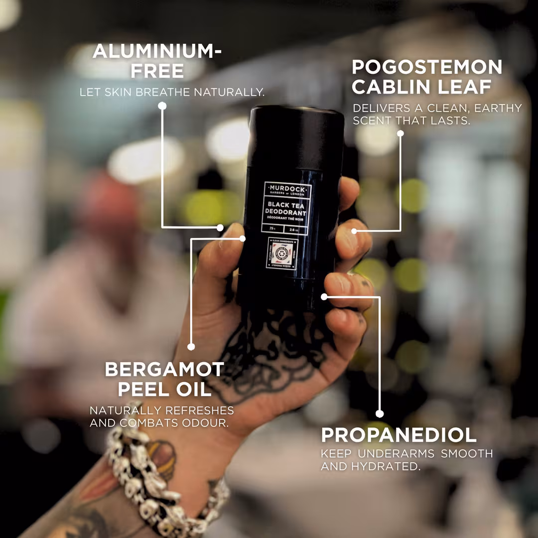 Murdock London  Murdock London Black Tea Deodorant 75g