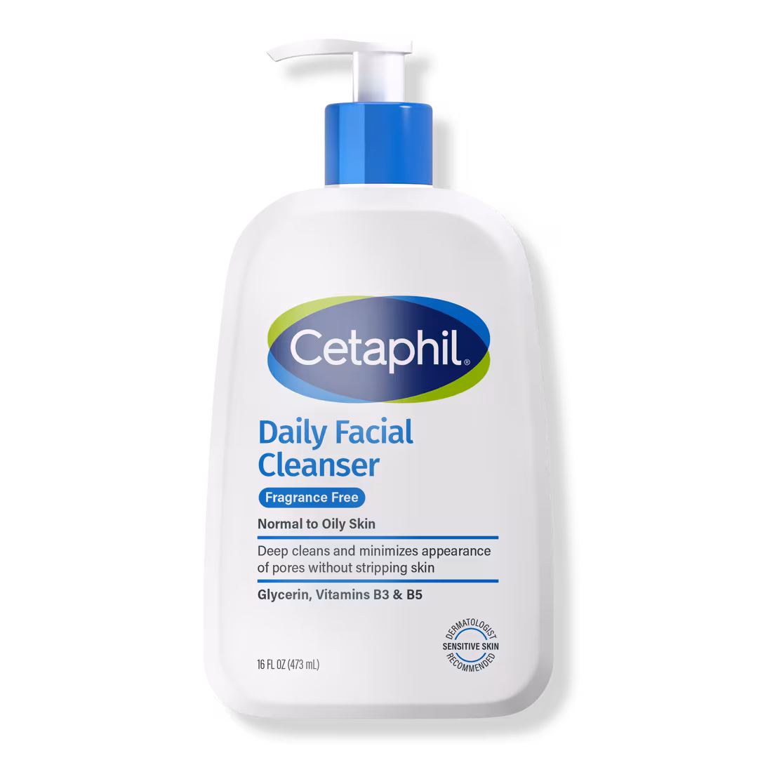 Cetaphil  Daily Facial Cleanser Face Wash Fragrance Free for Sensitive Skin