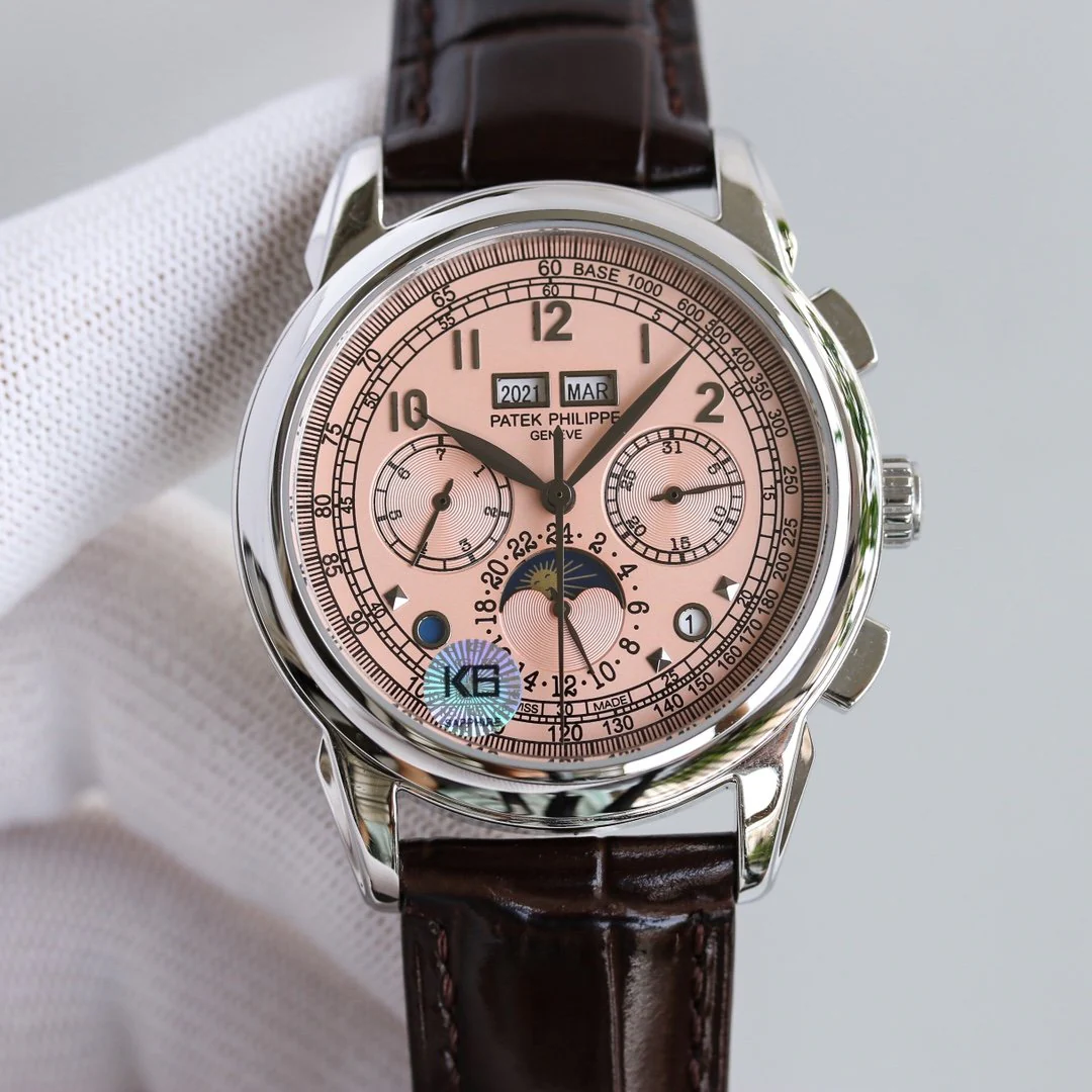 PATEK Watch GRAND COMPLICATION STAINLESS STEEL PINK DIAL