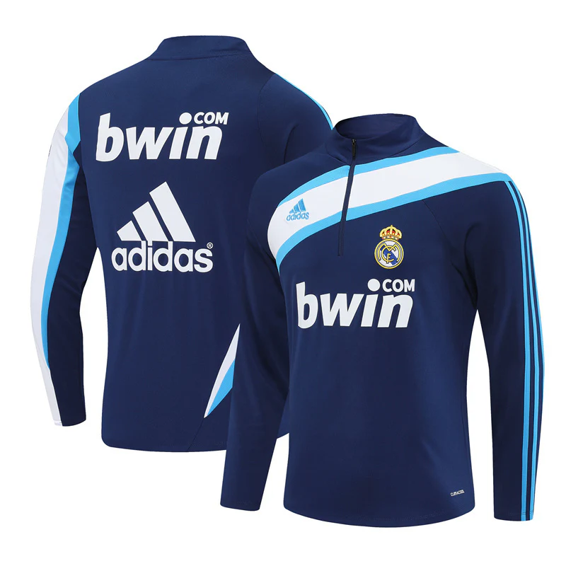 Real Madrid Training Jacket Men 2009 2010 Blue