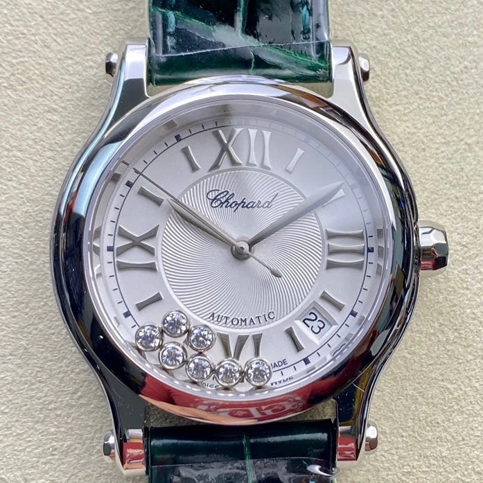 Chopard Watch Happy Diamond 36mm Silver White Dial