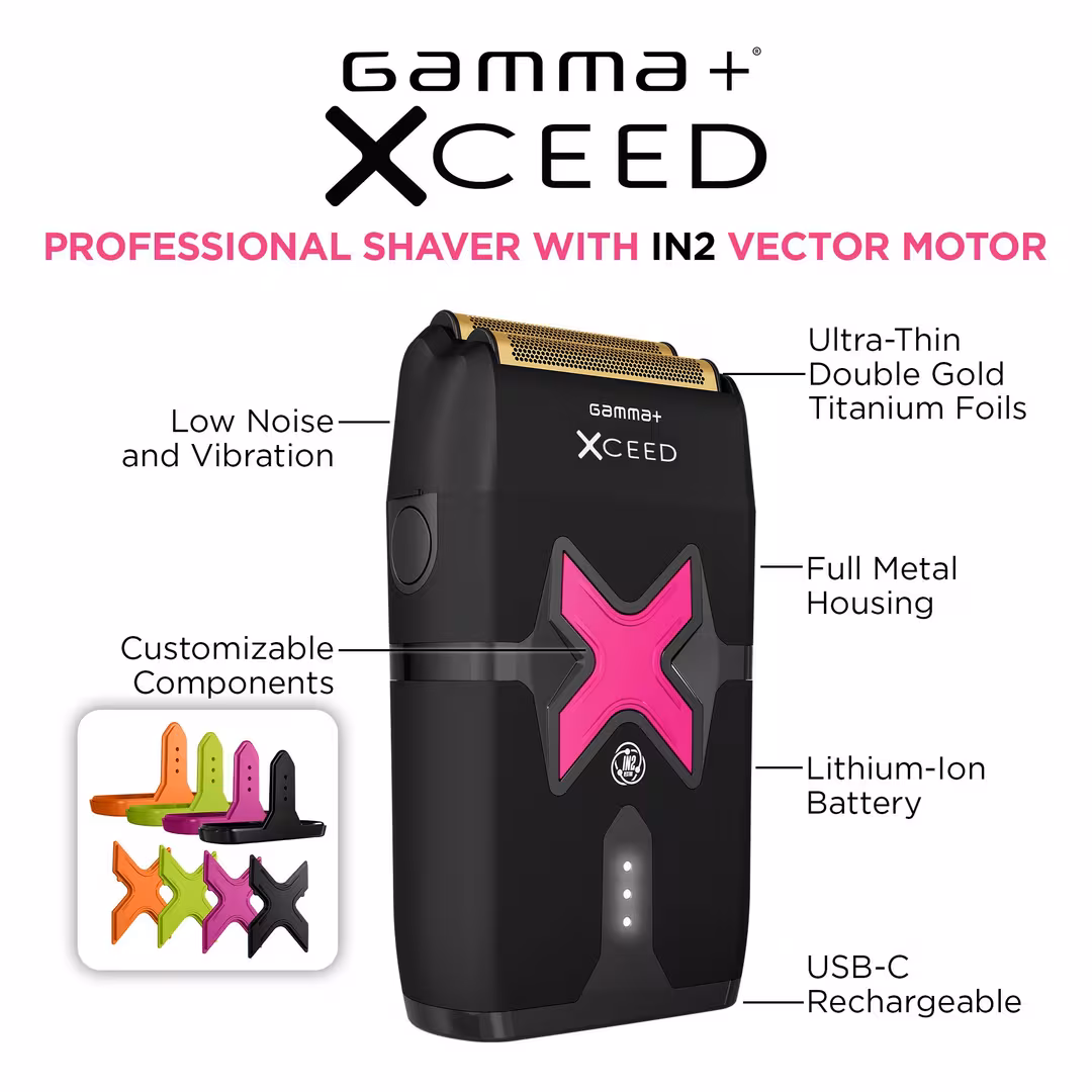 GAMMA+  Xceed Foil Shaver