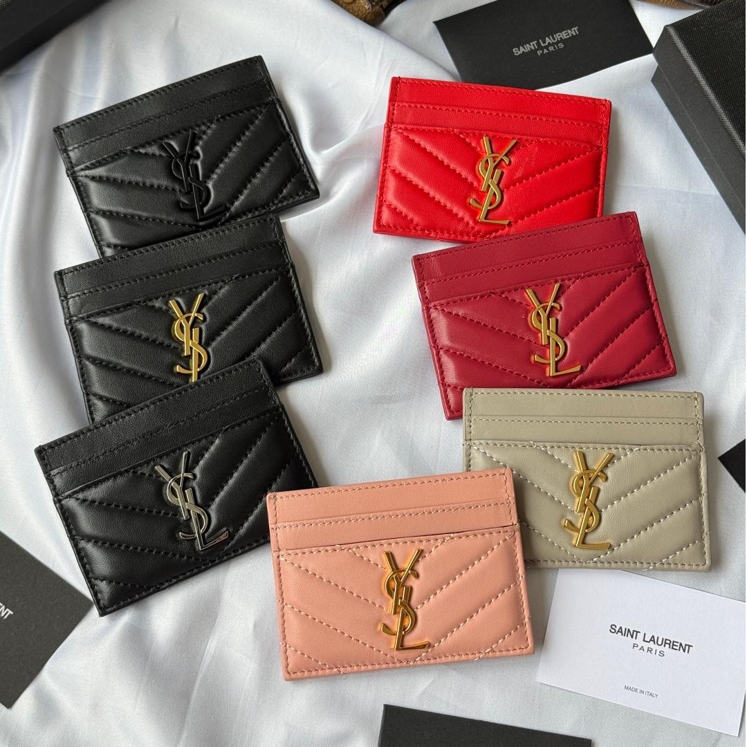 YSL Wallets Card Holder Wallet 423291