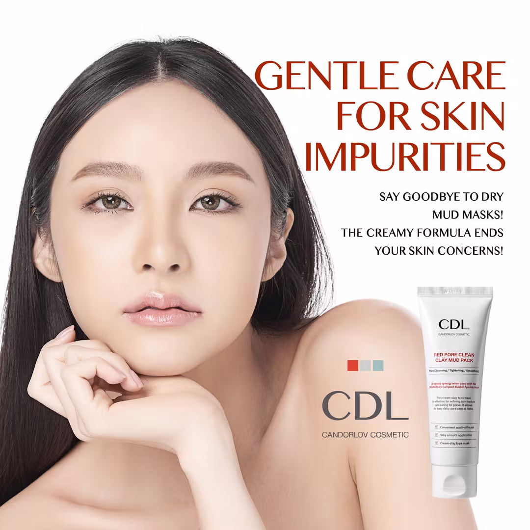Candorlov  Red Pore Clean Clay Mud Pack