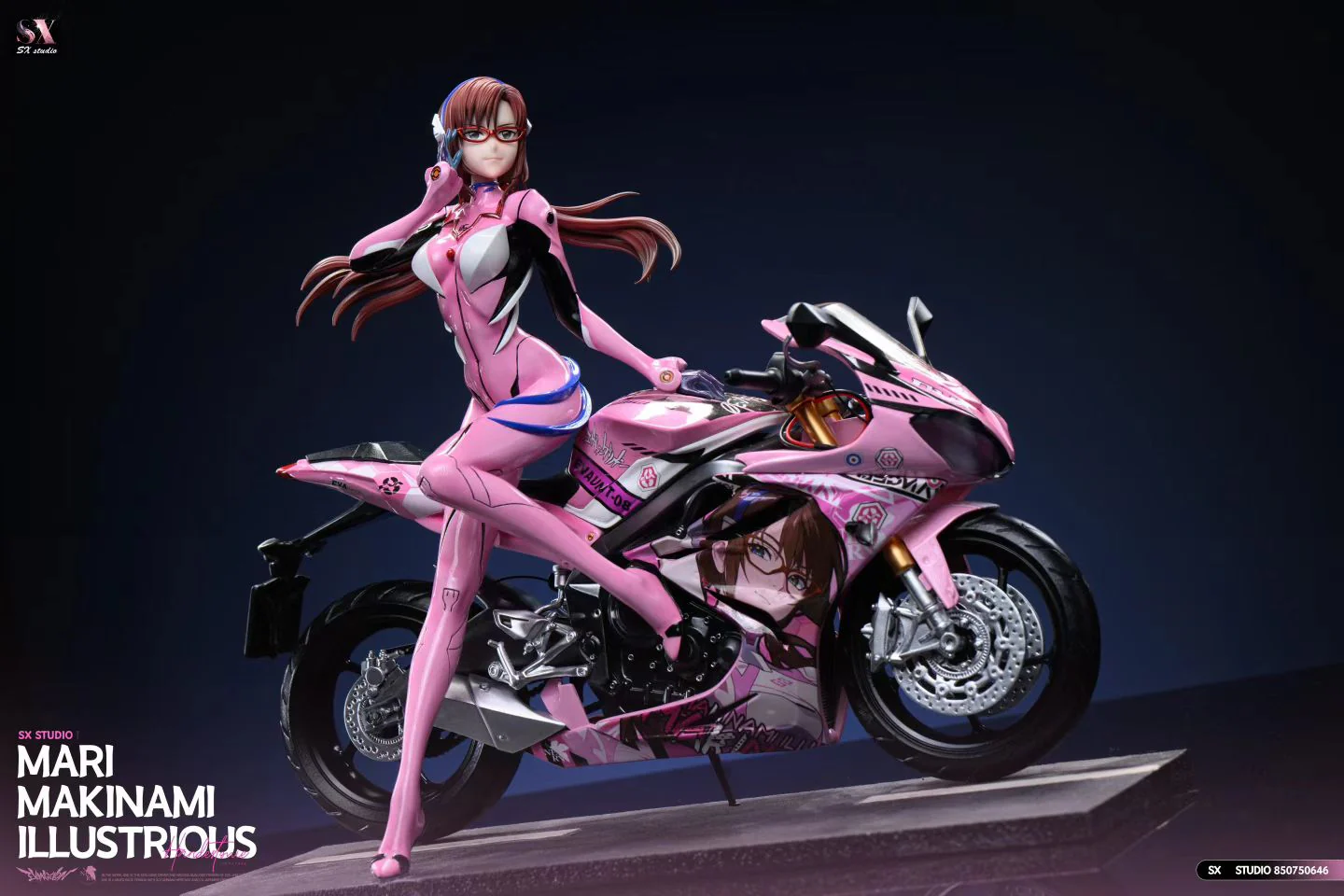 SX studio - Motorcycle Girl Mari Makinami | 机车少女 真希波