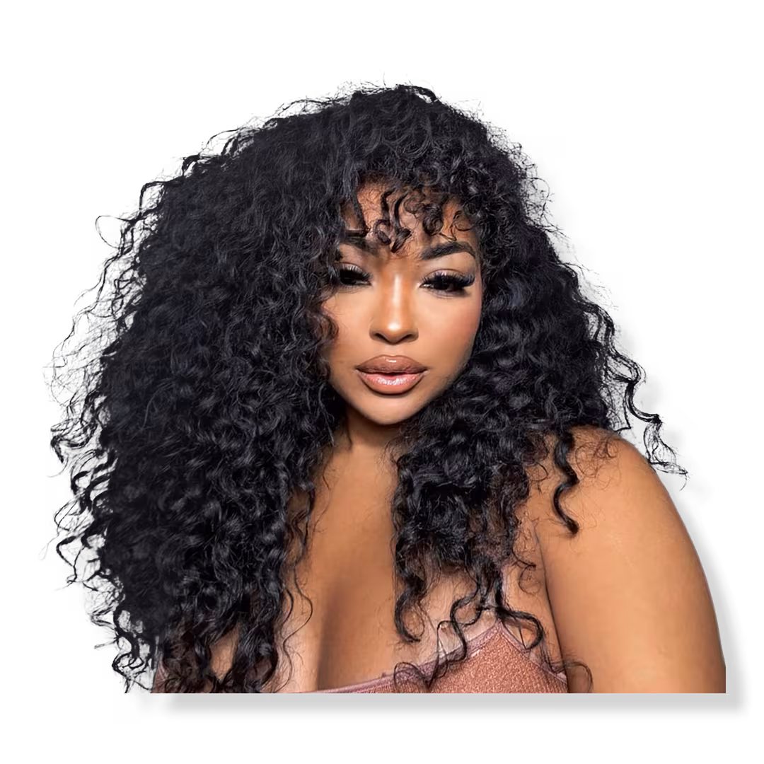 True + Pure Texture  Island Curl Deep Wave Curly Human Hair Wefts (Bundles) Extensions