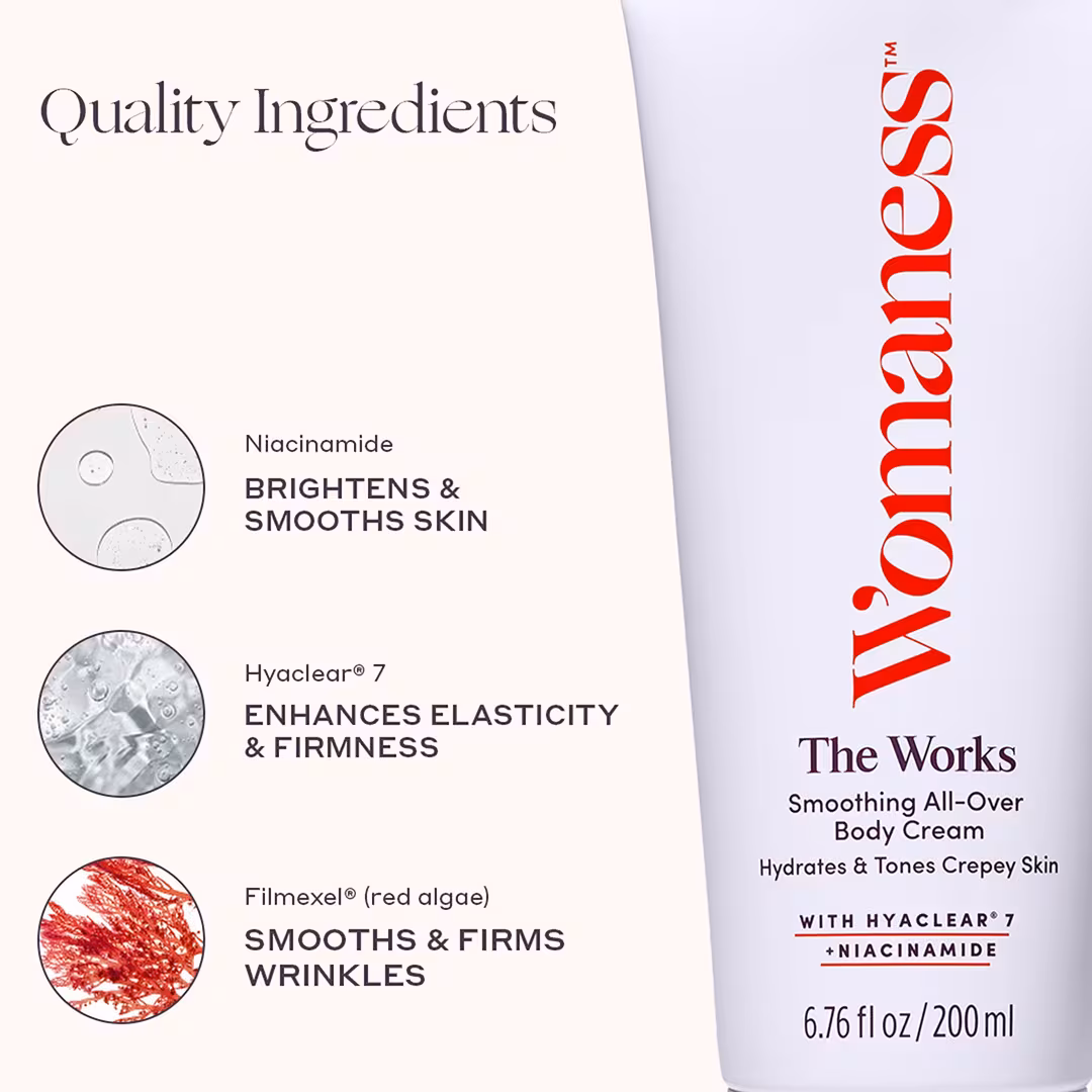 Womaness  The Works Smoothing All-Over Body Cream