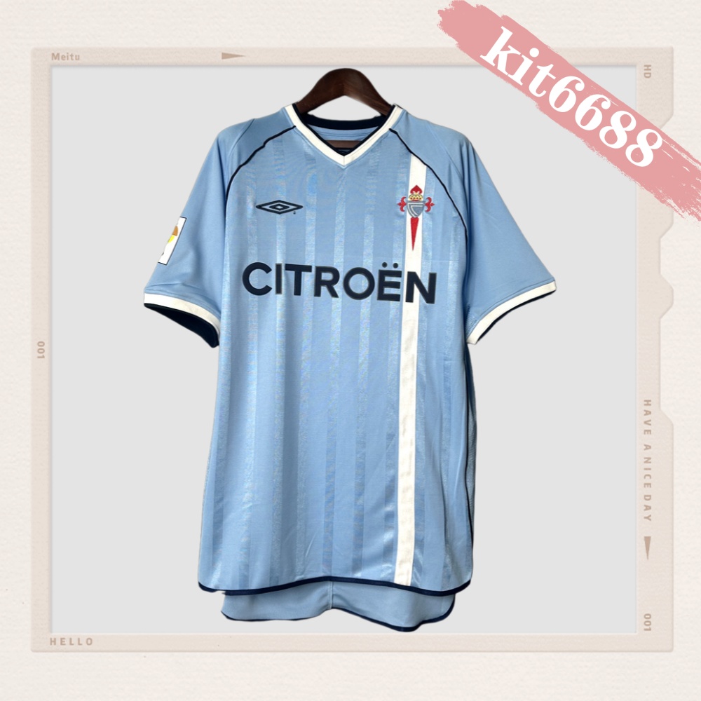 2001/2002 Celta Vigo Home Retro Football Shirt