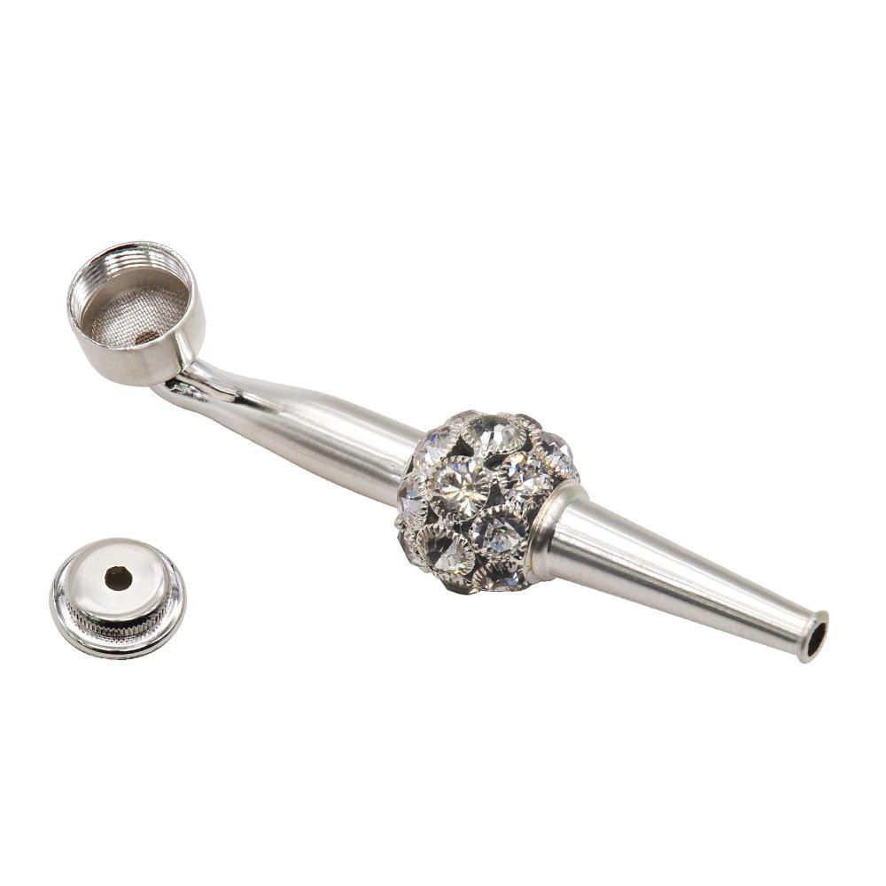 Diamond Metal Pipe w/ Cap