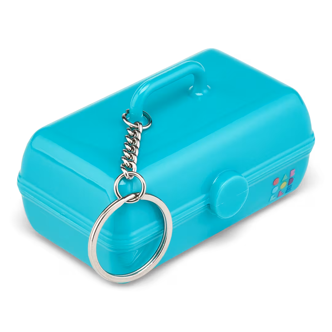 Caboodles  Mini On-The-Go Girl Keychain with Lip Gloss