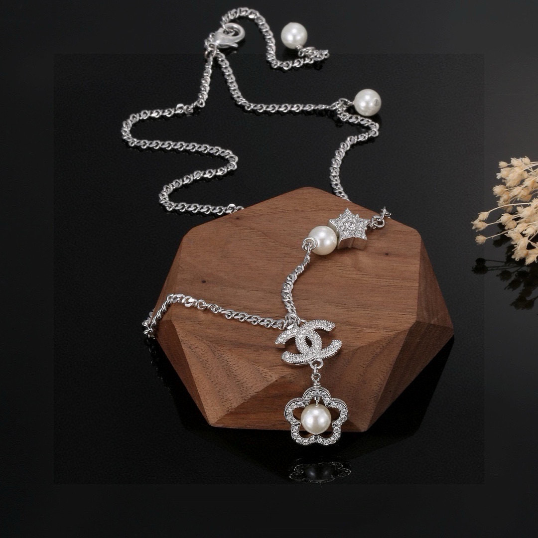 Chanel Camellia Necklace
