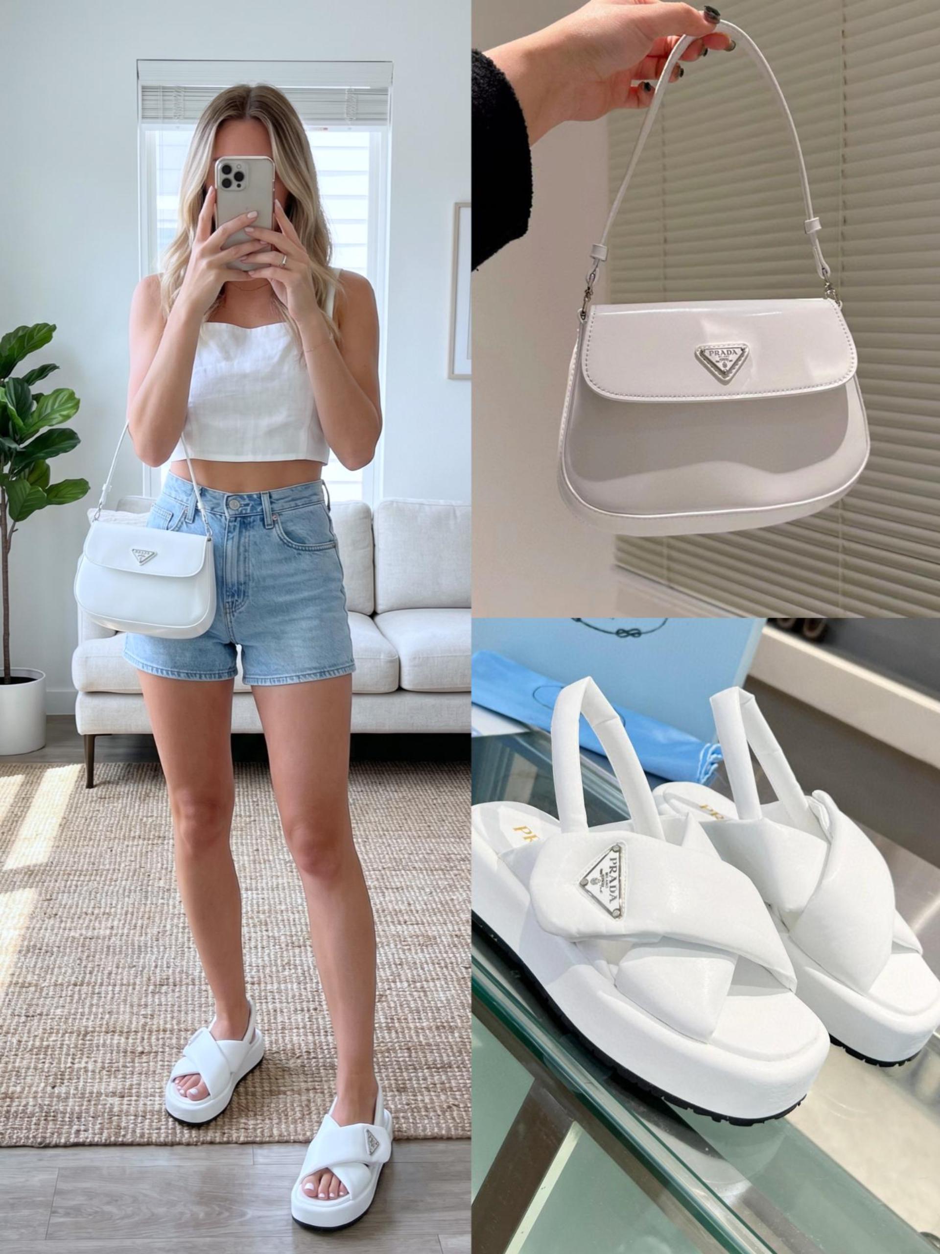Prada Shoes & Bag Set
