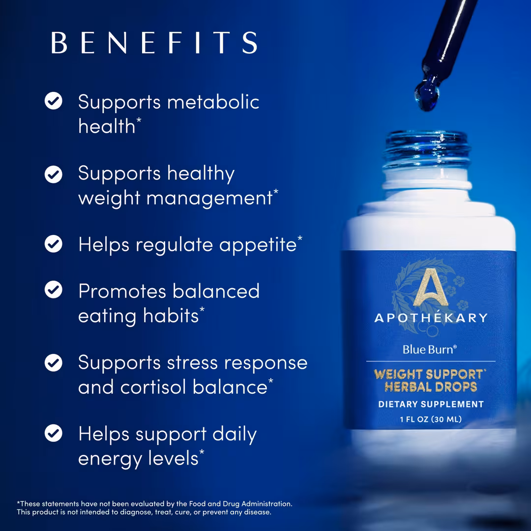 Apothékary  Blue Burn Metabolic & Weight Support Tincture