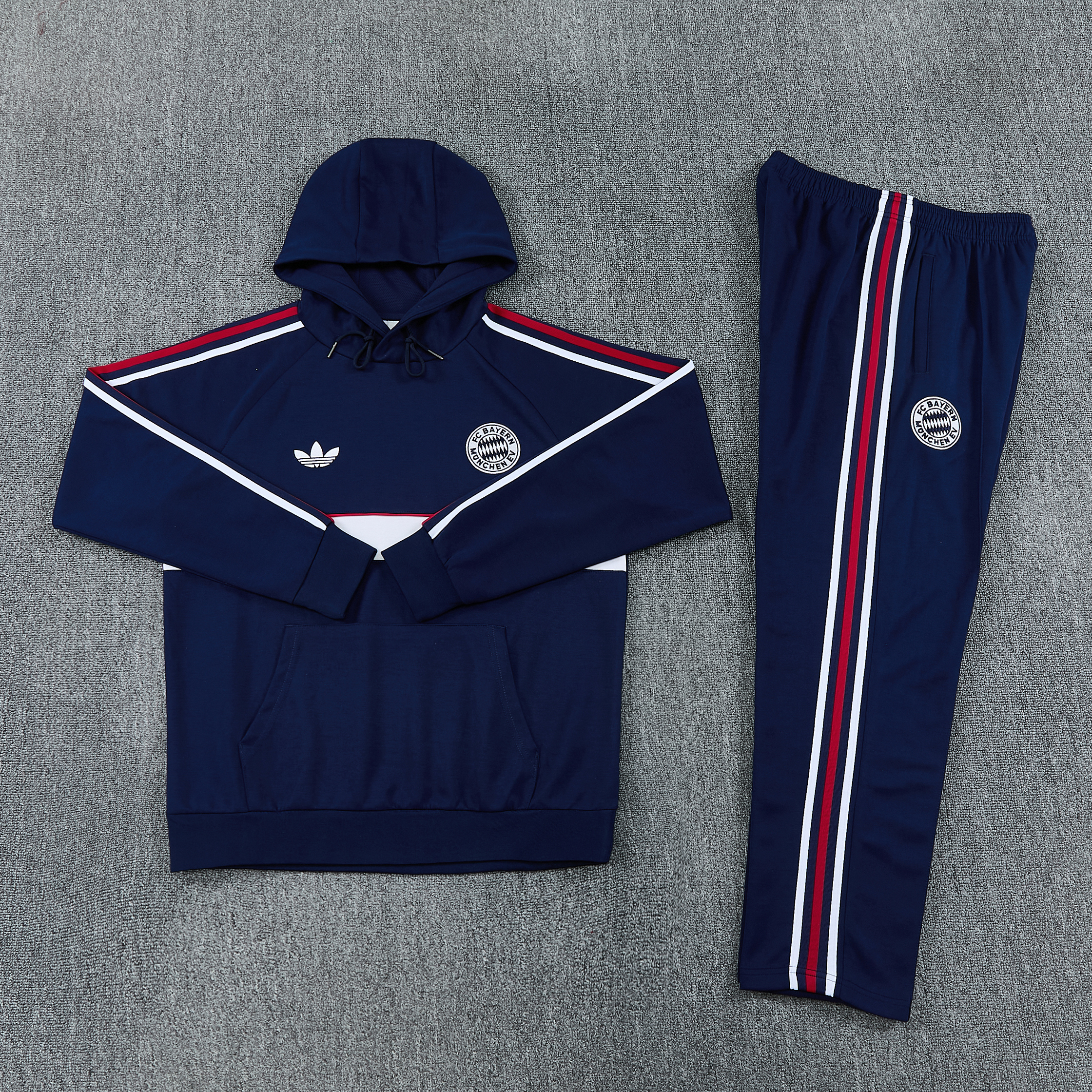 2026/2027 Bayern Full Zipper Training Suit (Adult Set)