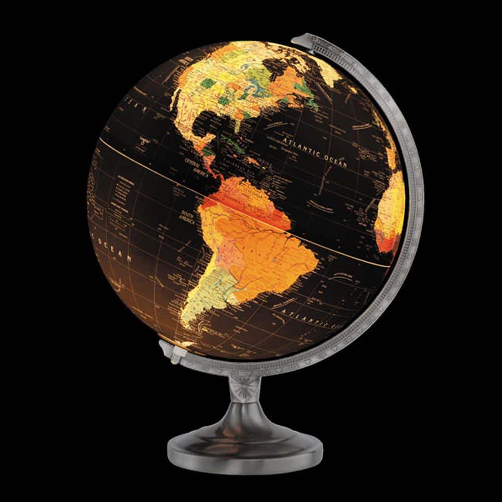 Orion Illuminated 12 in. Desk Globe