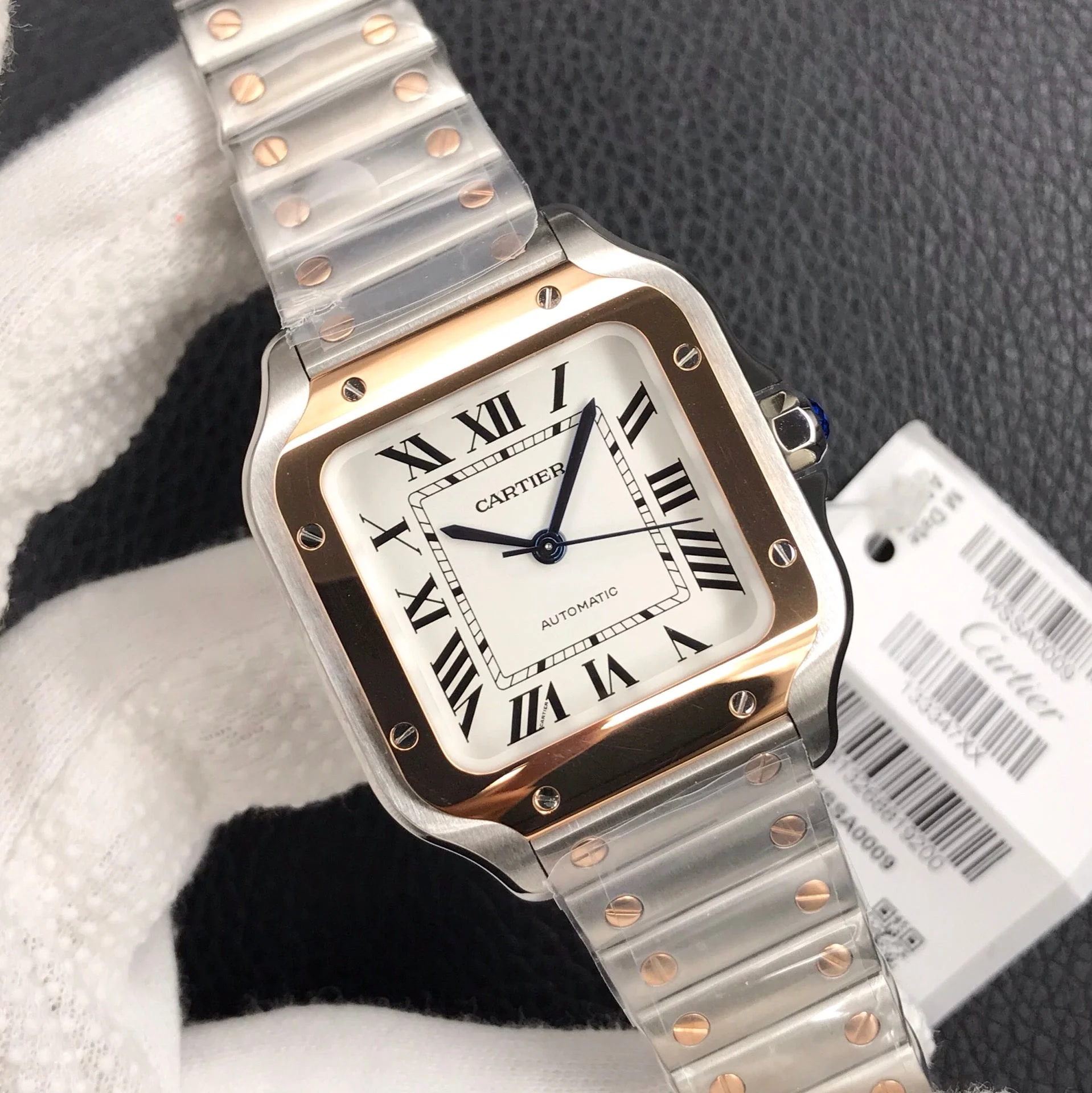 Cartier Watch SANTOS LADY 35.1MM ROSE GOLD STEEL